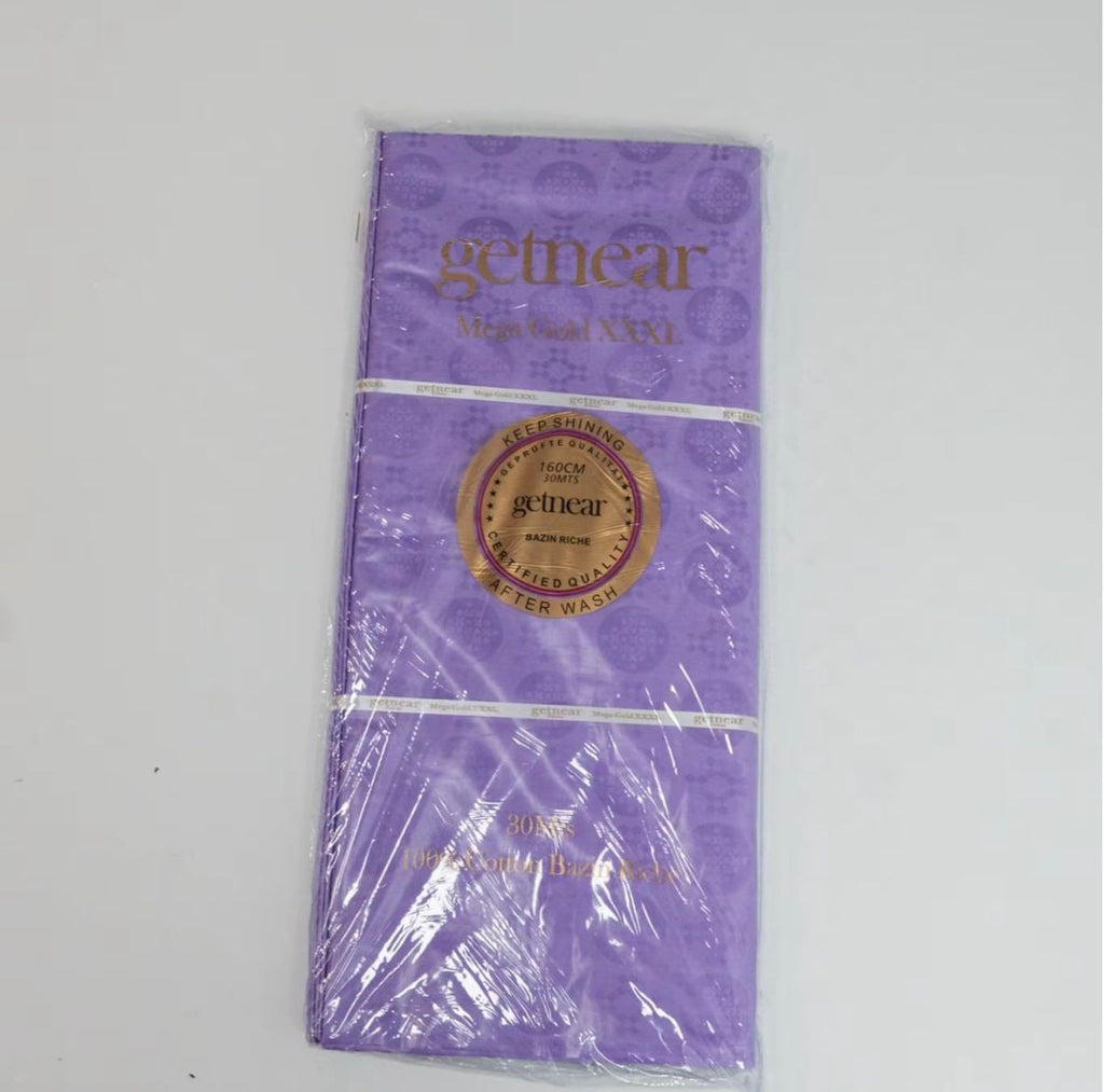 BAZIN RICHE VIOLET MEGA GOLD (PRIX AU METRE)