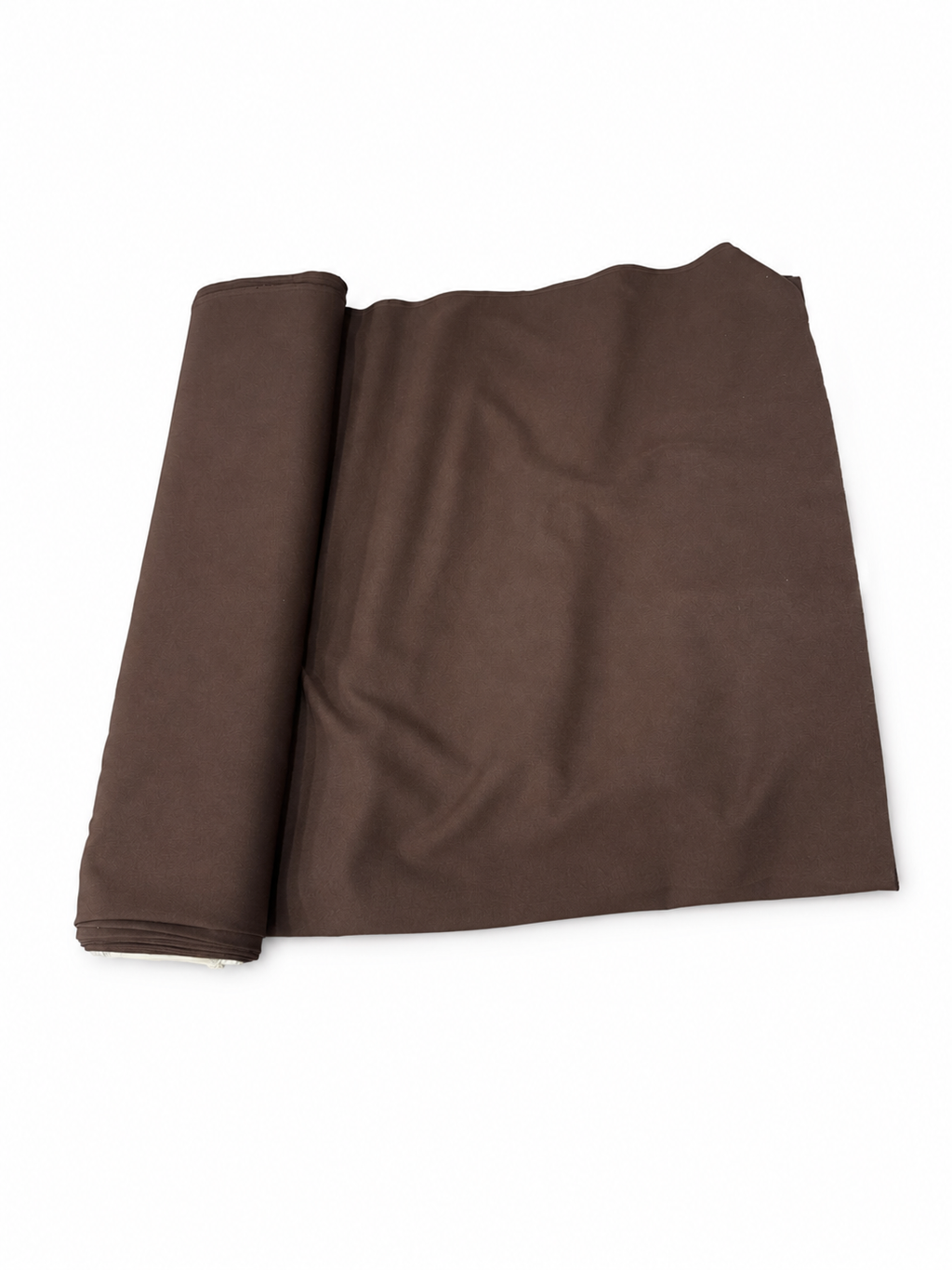 TISSU NIGERIAN 100% COTON MARRON (PRIX AU METRE)