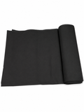 TISSU NIGERIAN 100% COTON NOIR MATE (PRIX AU METRE)